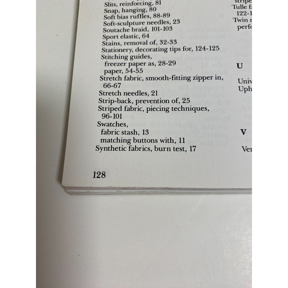 Singer 101 Sewing Secrets Book Sewing Reference Library - Picture 2 of 6